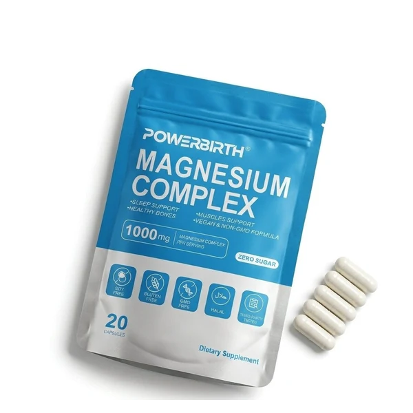 PowerBirth Magnesium Complex packaging